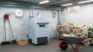 caldaia Vitoligno 300-S di Viessmann caldaia Vitoligno 300-S di Viessmann
