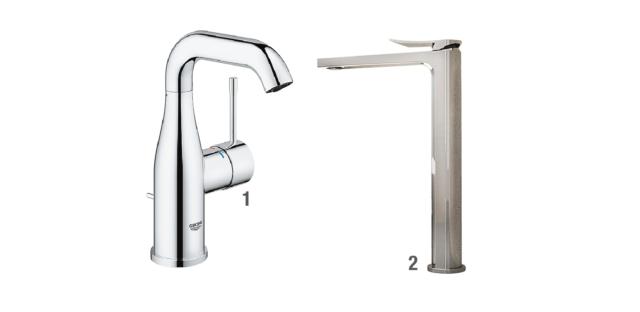 Le nostre scelte
1. Il miscelatore monocomando Essence New XL di Grohe, ha cartuccia a dischi ceramici di 28 mm, tecnologia SilkMove, limitatore di temperatura, mousseur regolabile con tecnologia AquaGuide per indirizzare il getto e tecnologia EcoJoy per il risparmio idrico.
Costa 293,50 euro, Iva esclusa.
2. In finitura opaca e con linee essenziali, il miscelatore da top Soffio di Gattoni è disponibile in finitura oro, oro rosa, rame lucido, dark nickel, nickel spazzolato. Costa 369 euro. Le nostre scelte
1. Il miscelatore monocomando Essence New XL di Grohe, ha cartuccia a dischi ceramici di 28 mm, tecnologia SilkMove, limitatore di temperatura, mousseur regolabile con tecnologia AquaGuide per indirizzare il getto e tecnologia EcoJoy per il risparmio idrico.
Costa 293,50 euro, Iva esclusa.
2. In finitura opaca e con linee essenziali, il miscelatore da top Soffio di Gattoni è disponibile in finitura oro, oro rosa, rame lucido, dark nickel, nickel spazzolato. Costa 369 euro.