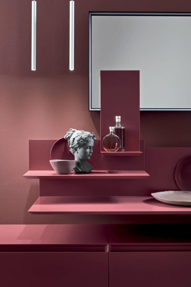 mobili sospesi rosa per il bagno moov arcom bagno mobili sospesi rosa per il bagno moov arcom bagno