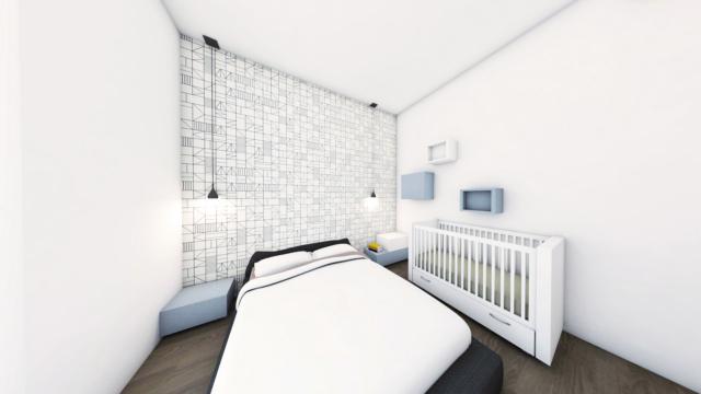 progetto della camera con aggiunta del lettino per il neonato progetto della camera con aggiunta del lettino per il neonato