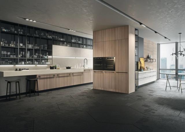 snaidero AB_INTERNO_A75 cucina con maniglie snaidero AB_INTERNO_A75 cucina con maniglie