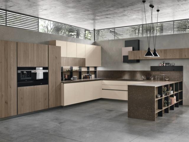 cucina con gola stosa Frame cucina con gola stosa Frame