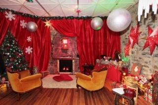 interni del castello di Babbo Natale a Camogli interni del castello di Babbo Natale a Camogli
