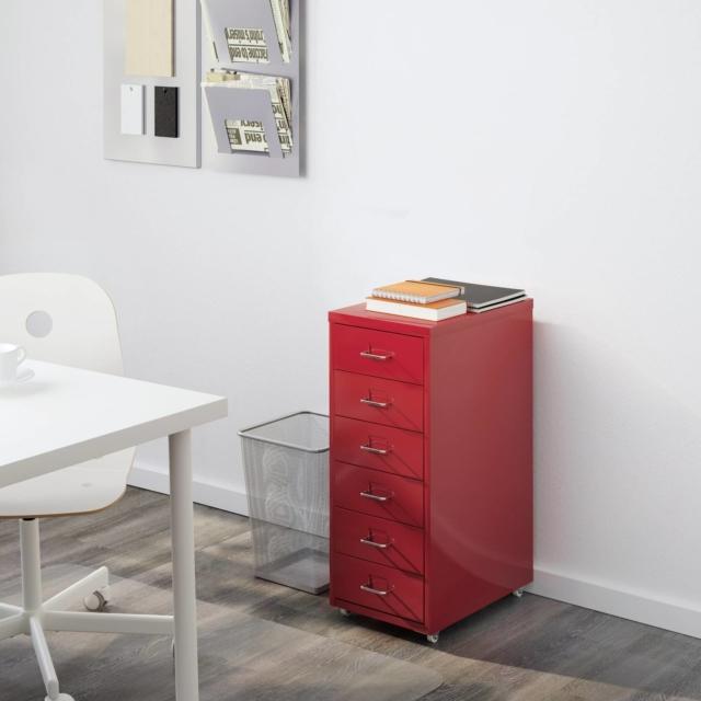 CASSETTIERA SU RUOTE ROSSA IKEA CASSETTIERA SU RUOTE ROSSA IKEA