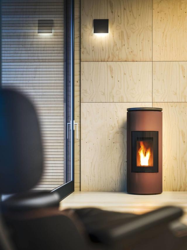 Tra le stufe a pellet più eleganti sul mercato, Mood non ha nessuna griglia di ventilazione a vista e un frontale lineare e curato. Si gestisce dal proprio smartphone e può scaldare più stanze contemporaneamente, grazie a tubazioni a parete. Tra le stufe a pellet più eleganti sul mercato, Mood non ha nessuna griglia di ventilazione a vista e un frontale lineare e curato. Si gestisce dal proprio smartphone e può scaldare più stanze contemporaneamente, grazie a tubazioni a parete.