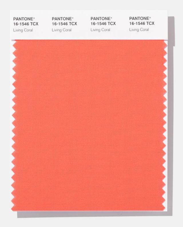 PANTONE_LIVING_CORAL_TESSUTO PANTONE_LIVING_CORAL_TESSUTO