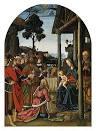 Perugino, l'”Adorazione dei Magi” Perugino, l'”Adorazione dei Magi”