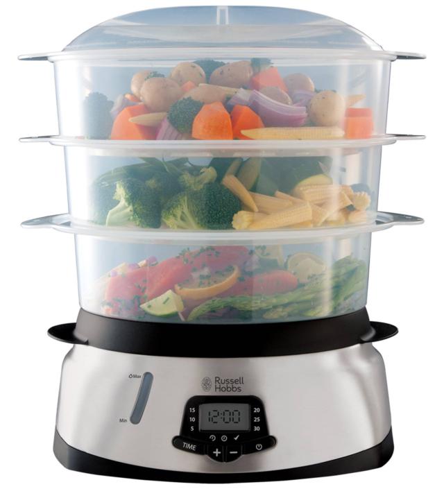 vaporiera elettrica MaxiCook di Russell Hobbs vaporiera elettrica MaxiCook di Russell Hobbs