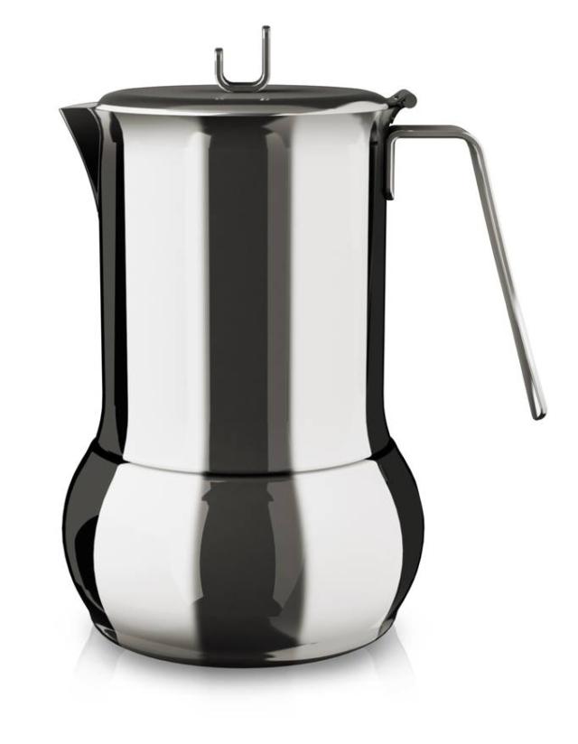 Adatta per l’induzione la moka CaffèTummy di Barazzoni in versione da 4 tazze è fornita con riduttore e ha un’inconfondibile forma bombata. Prepara caffè e tè e ha guarnizione in silicone che garantisce una pulizia facilitata. Prezzo in via di definizione. www.barazzoni.it Adatta per l’induzione la moka CaffèTummy di Barazzoni in versione da 4 tazze è fornita con riduttore e ha un’inconfondibile forma bombata. Prepara caffè e tè e ha guarnizione in silicone che garantisce una pulizia facilitata. Prezzo in via di definizione. www.barazzoni.it