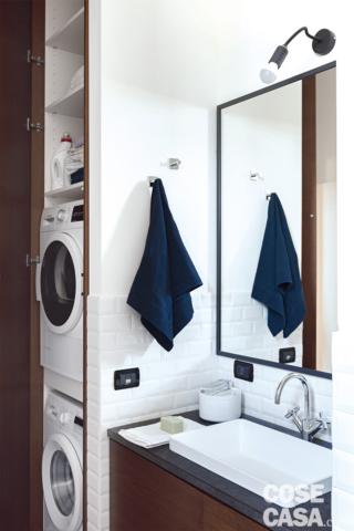 particolare colonna lavanderia nella casa di 70 da bi a trilocale particolare colonna lavanderia nella casa di 70 da bi a trilocale
