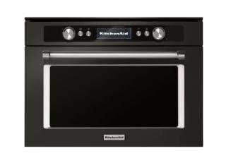 microonde da incasso nero Combi della Black Line di KitchenAid microonde da incasso nero Combi della Black Line di KitchenAid