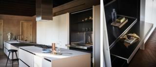 cucina Maxima 2.2 di Cesar con top estraibile salvaspazio cucina Maxima 2.2 di Cesar con top estraibile salvaspazio