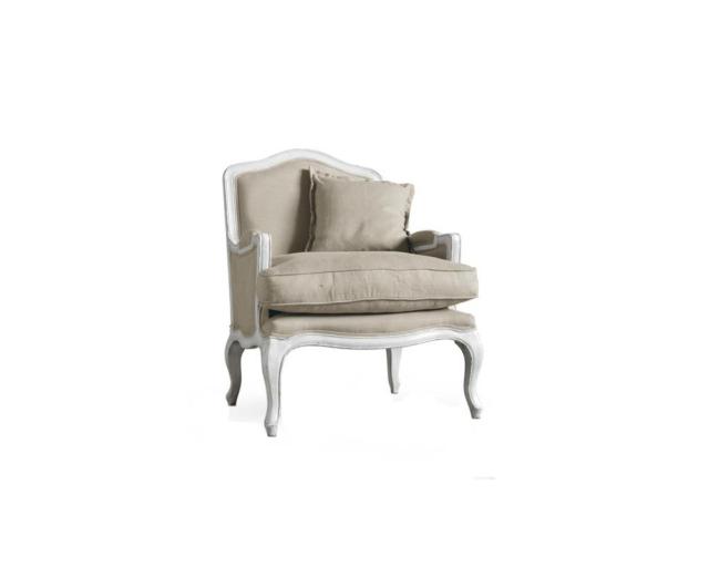 poltrona shabby chic Art. DB001343 di Dialma Brown ha la struttura accogliente realizzata in legno laccato Bianco Vissuto poltrona shabby chic Art. DB001343 di Dialma Brown ha la struttura accogliente realizzata in legno laccato Bianco Vissuto