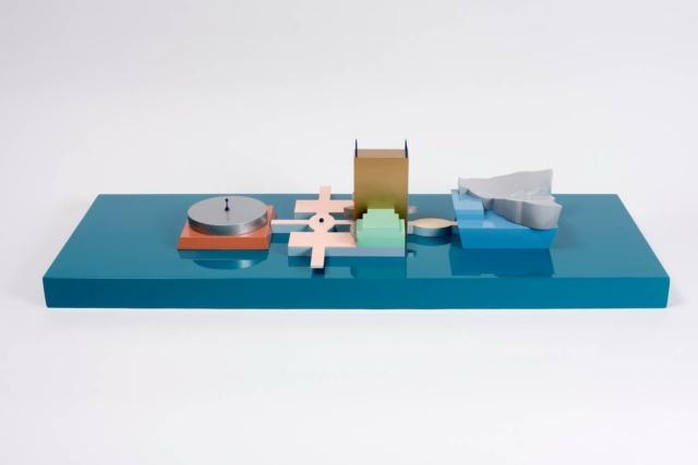 Modellino del Groninger Museum di Groningen (Olnda, progetto di Alessandro e Francesco Mendini), esposizione Atelier Mendini – Le architetture alla Triennale di Milano, 2018. Modellino del Groninger Museum di Groningen (Olnda, progetto di Alessandro e Francesco Mendini), esposizione Atelier Mendini – Le architetture alla Triennale di Milano, 2018.