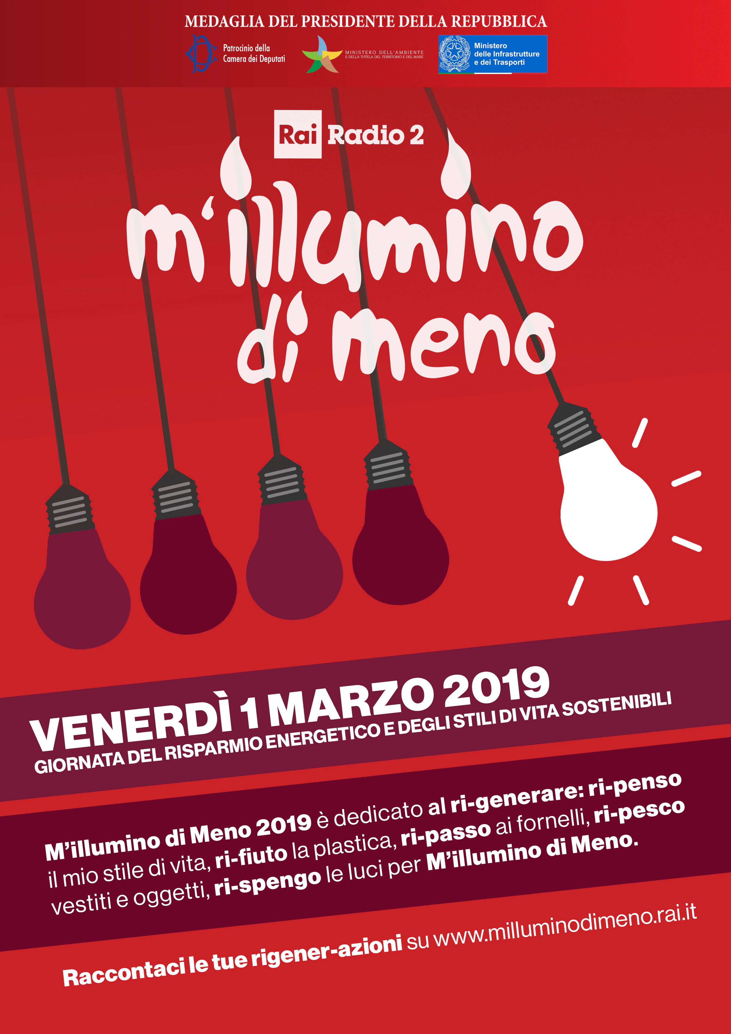 “M'illumino di Meno”: giornata del risparmio energetico e degli stili di