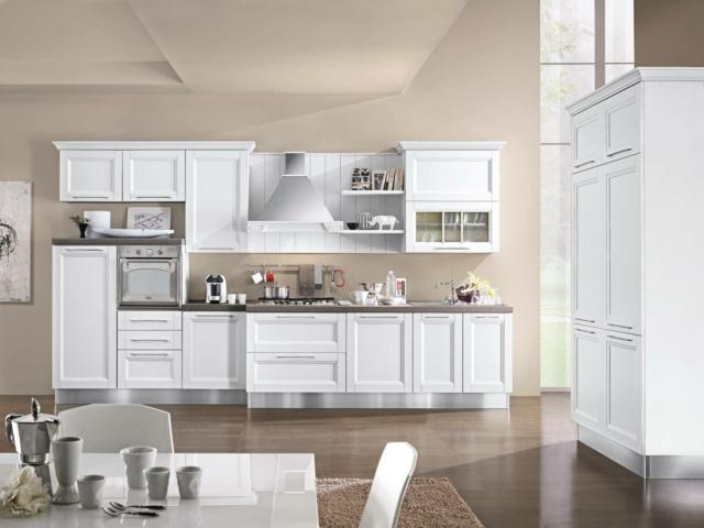 cucina Ginevra di Mondo Convenienza dalle tonalità bianche cucina Ginevra di Mondo Convenienza dalle tonalità bianche
