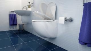 water in ceramica bianca sospesa Sanicompact Comfort Eco Silence di Sanitrit con trituratore integrato water in ceramica bianca sospesa Sanicompact Comfort Eco Silence di Sanitrit con trituratore integrato