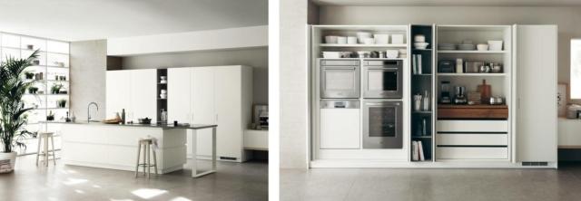 scavolini A e B Foodshelf_16 1 cucina con soluzione salvaspazio scavolini A e B Foodshelf_16 1 cucina con soluzione salvaspazio