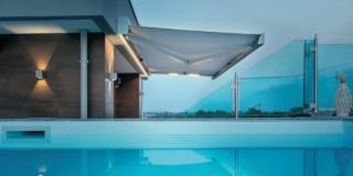 tende da sole r95 BT Group e piscina