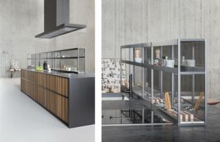cucina con isola XP di Zampieri Cucine con vani a vista aggiuntivi cucina con isola XP di Zampieri Cucine con vani a vista aggiuntivi