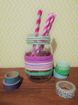 Barattolo vetro con elastici B