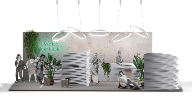 Isola Design District - Fuorisalone 2019 - Caracol Studio - 3D Printed Bar1 Isola Design District - Fuorisalone 2019 - Caracol Studio - 3D Printed Bar1