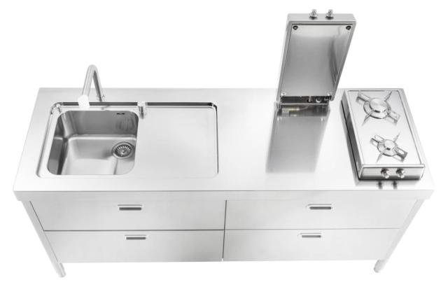 cucina free-standing arriva da Alpes Inox cucina free-standing arriva da Alpes Inox