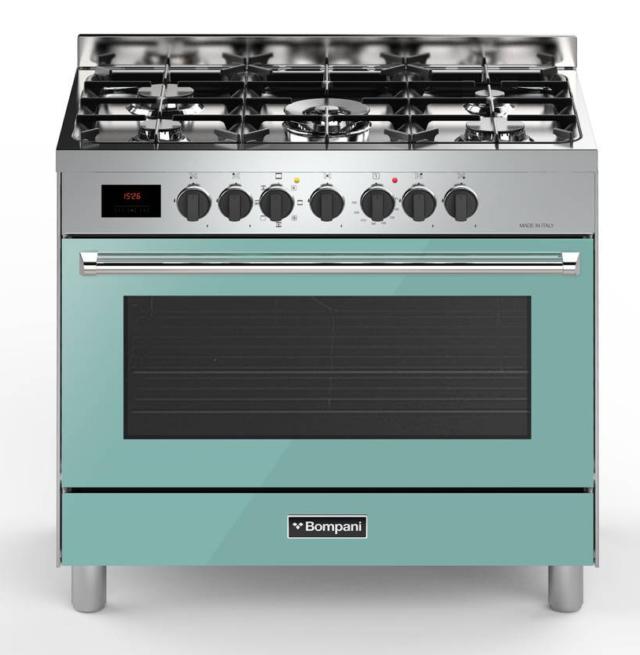 cucina Tech turchese BO682DT/N di Bompani. cucina Tech turchese BO682DT/N di Bompani.