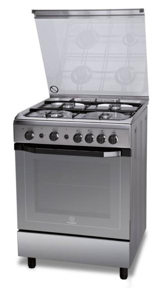 cucina a gas a libera installazione mod. I6GG1F(X)/I F084413 Indesit cucina a gas a libera installazione mod. I6GG1F(X)/I F084413 Indesit