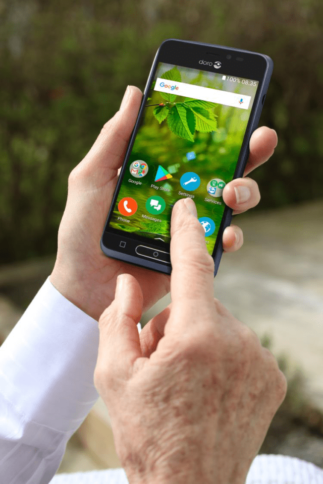 Mobile World Congress 2019 - Smartphone - Doro 8035 Mobile World Congress 2019 - Smartphone - Doro 8035