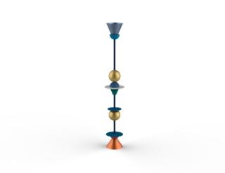 Dos - Design Open' Spaces - Fuorisalone 2019 - Geometric Lamp Riccardo Grancini (1)