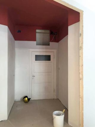 controsoffitto dipinto di rosso riproporziona controsoffitto dipinto di rosso riproporziona