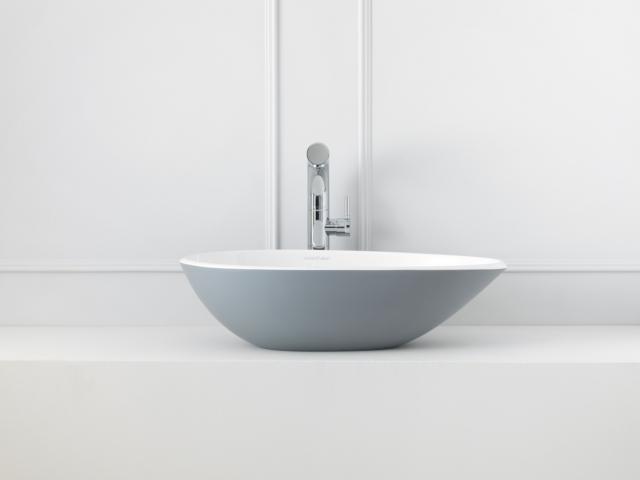 lavandino da appoggio Napoli 57 di Victoria + Albert dalla forma asimettrica per bagno lavandino da appoggio Napoli 57 di Victoria + Albert dalla forma asimettrica per bagno
