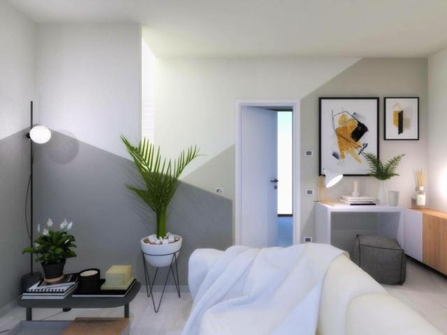 Soggiorno restyling parete tinteggiatura obliqua grigi diversi Soggiorno restyling parete tinteggiatura obliqua grigi diversi