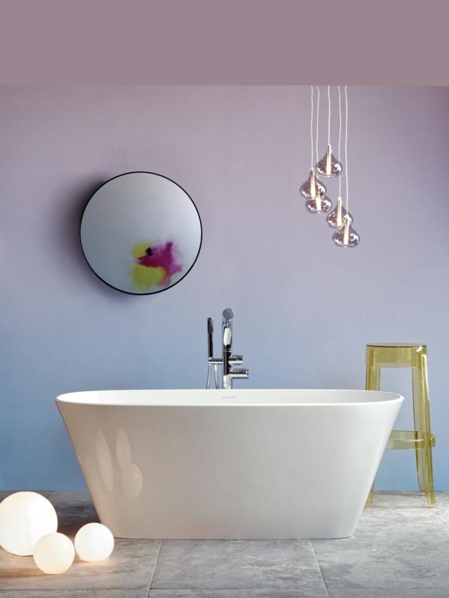 vasca freestanding in Quarrycast ™ Vetralla di Victoria + Albert è a doppia seduta e disponibile in sette finiture di colore vasca freestanding in Quarrycast ™ Vetralla di Victoria + Albert è a doppia seduta e disponibile in sette finiture di colore
