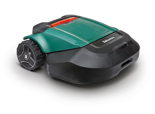 Per tagliare l’erba su superfici fino a 3.000 mq, è adatto il robot rasaerba Robomow RS615U (ref. 80127018), con larghezza di taglio 56 cm e altezza 20-80 mm. È dotato di sistema di taglio a doppia lama in acciaio su piatto flottante per lavorare anche con l’erba alta. Costa 1799 euro. Per tagliare l’erba su superfici fino a 3.000 mq, è adatto il robot rasaerba Robomow RS615U (ref. 80127018), con larghezza di taglio 56 cm e altezza 20-80 mm. È dotato di sistema di taglio a doppia lama in acciaio su piatto flottante per lavorare anche con l’erba alta. Costa 1799 euro.
