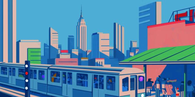 Emiliano Ponzi. The Great New York Subway Map – La Grande Mappa della Metropolitana di New York Emiliano Ponzi. The Great New York Subway Map – La Grande Mappa della Metropolitana di New York
