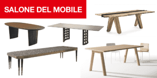 Tavoli: al Salone del Mobile 2019, in competizione per preziosità e originalità