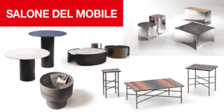 Design dal Salone del Mobile 2019: tavolini in legno, marmo, vetro, ceramica…
