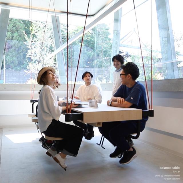 Fuorisalone 2019 - Fonderia Napoleonica Eugenia - Team Balanco - Balanco Table Fuorisalone 2019 - Fonderia Napoleonica Eugenia - Team Balanco - Balanco Table