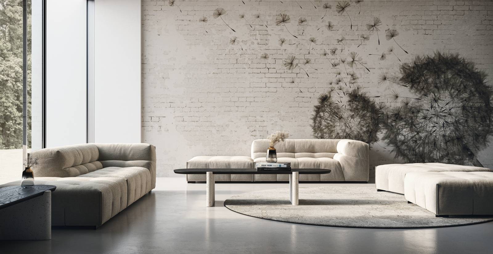 Fa parte della collezione Memories di Instabilelab la carta da parati Soffio in vendita su Vieffetrade: è caratterizzata da un raffinato decoro stilizzato nei toni del grigio. È stampata su carta vinilica ed è lavabile. Prezzo a partire da 102,30 euro al mq.   www.vieffetrade.com