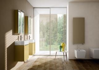 mobile di Ideagroup è disponibile in 40 colorazioni laccate lucide, opache e soft touch per bagno piccolo mobile di Ideagroup è disponibile in 40 colorazioni laccate lucide, opache e soft touch per bagno piccolo