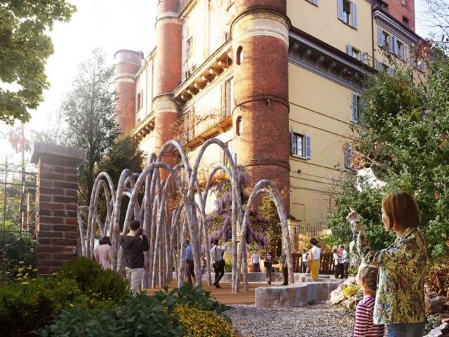L’installazione all'interno dell'Orto Botanico in Brera è stata progettata dallo Studio Carlo Ratti Associati con Eni, sviluppando il tema dell’economia circolare attraverso il riciclo e il riuso delle materie prime. L’installazione fa parte della mostra-evento HUMAN SPACES. L’installazione all'interno dell'Orto Botanico in Brera è stata progettata dallo Studio Carlo Ratti Associati con Eni, sviluppando il tema dell’economia circolare attraverso il riciclo e il riuso delle materie prime. L’installazione fa parte della mostra-evento HUMAN SPACES.