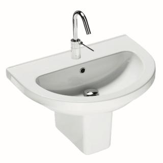 lavandino monoforo Hatria Erika Pro di Leroy Merlin con troppopieno in ceramica bianca per bagno piccolo lavandino monoforo Hatria Erika Pro di Leroy Merlin con troppopieno in ceramica bianca per bagno piccolo