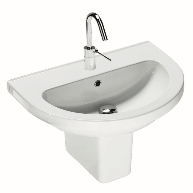 lavandino monoforo Hatria Erika Pro di Leroy Merlin con troppopieno in ceramica bianca per bagno piccolo lavandino monoforo Hatria Erika Pro di Leroy Merlin con troppopieno in ceramica bianca per bagno piccolo