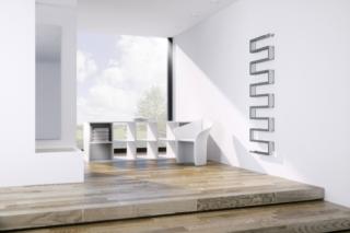 termoarredo elettrico o idraulico Snake One di Scirocco H in acciaio termoarredo elettrico o idraulico Snake One di Scirocco H in acciaio