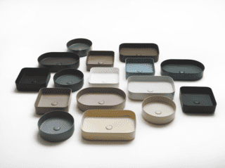 lavabi da appoggio della collezione Shui Comfort di Ceramica Cielo lavabi da appoggio della collezione Shui Comfort di Ceramica Cielo