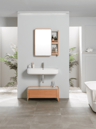 Lavabo sospeso Noken by Porcelanosa Grupo Arquitect Lavabo sospeso Noken by Porcelanosa Grupo Arquitect