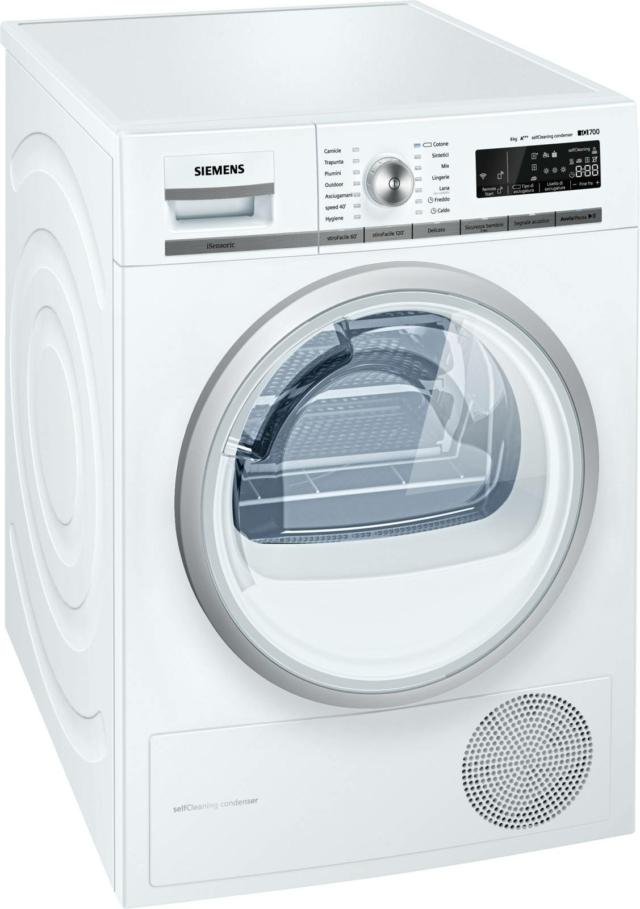 Siemens asciugatrice WT47W5H8IT Siemens asciugatrice WT47W5H8IT