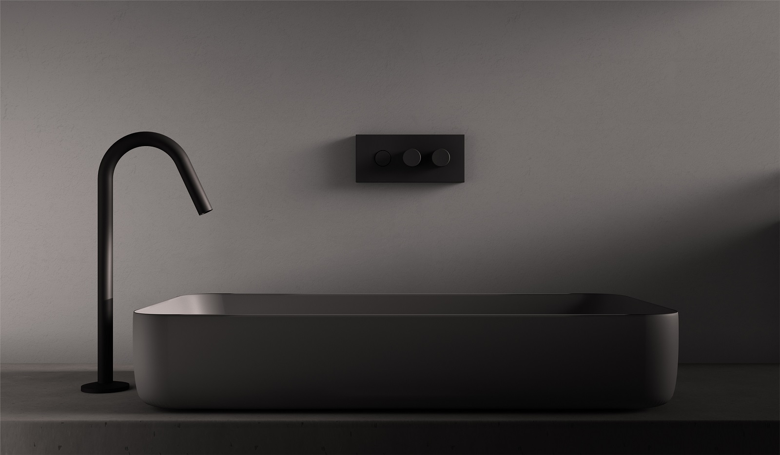 Il miscelatore lavabo Switch On di Fima Carlo Frattini è proposto in foto nella versione per lavabo a incasso con bocca ad appoggio. È nella finitura nero opaco che, grazie all’effetto soft touch, dona un carattere contemporaneo, perfetto per abbinamenti total look o in contrasto. Ha un’altezza di 31,8 cm. Prezzo, Iva esclusa, 883,20 euro. www.fimacf.com Il miscelatore lavabo Switch On di Fima Carlo Frattini è proposto in foto nella versione per lavabo a incasso con bocca ad appoggio. È nella finitura nero opaco che, grazie all’effetto soft touch, dona un carattere contemporaneo, perfetto per abbinamenti total look o in contrasto. Ha un’altezza di 31,8 cm. Prezzo, Iva esclusa, 883,20 euro. www.fimacf.com